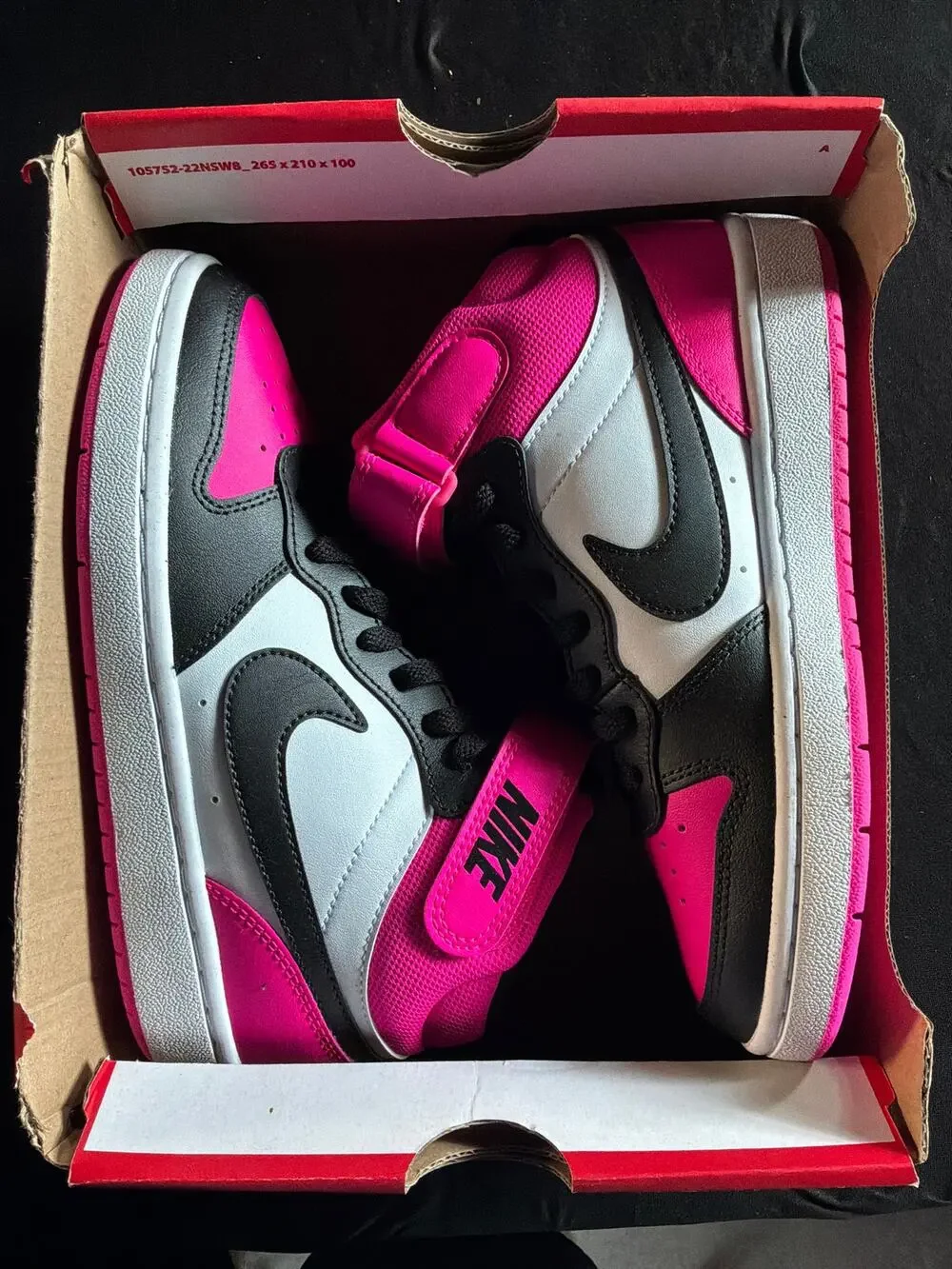 Girls Nike Hightop Sneakers